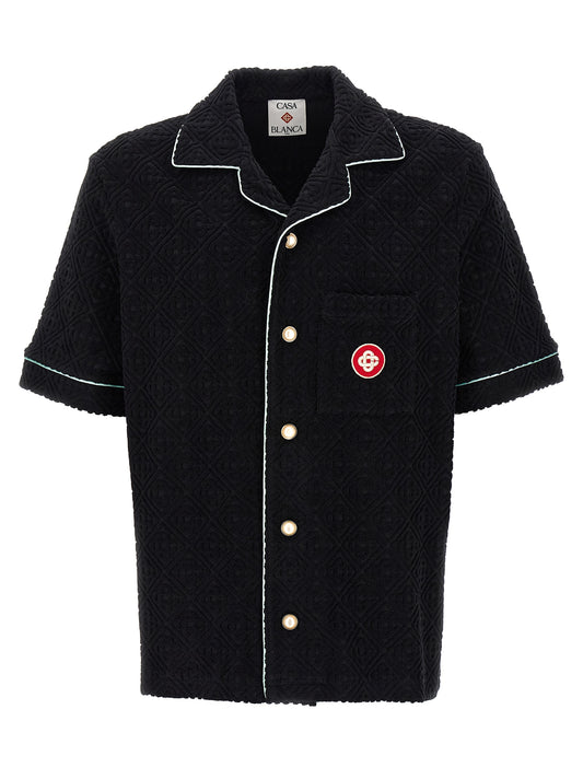'Towelling Monogram' shirt Shirt, blouse