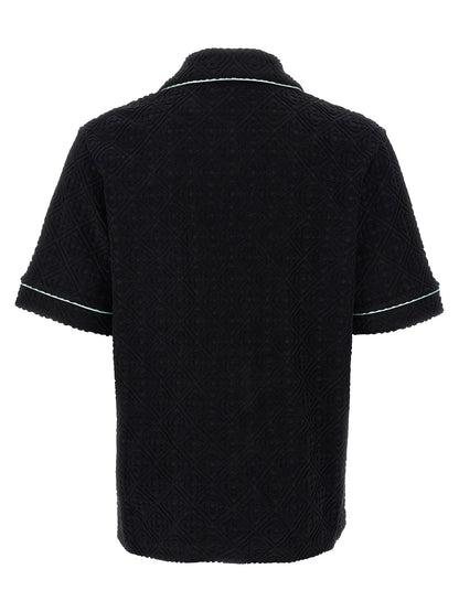 'Towelling Monogram' shirt Shirt, blouse