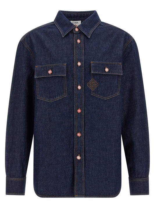 Denim shirt Shirt, blouse