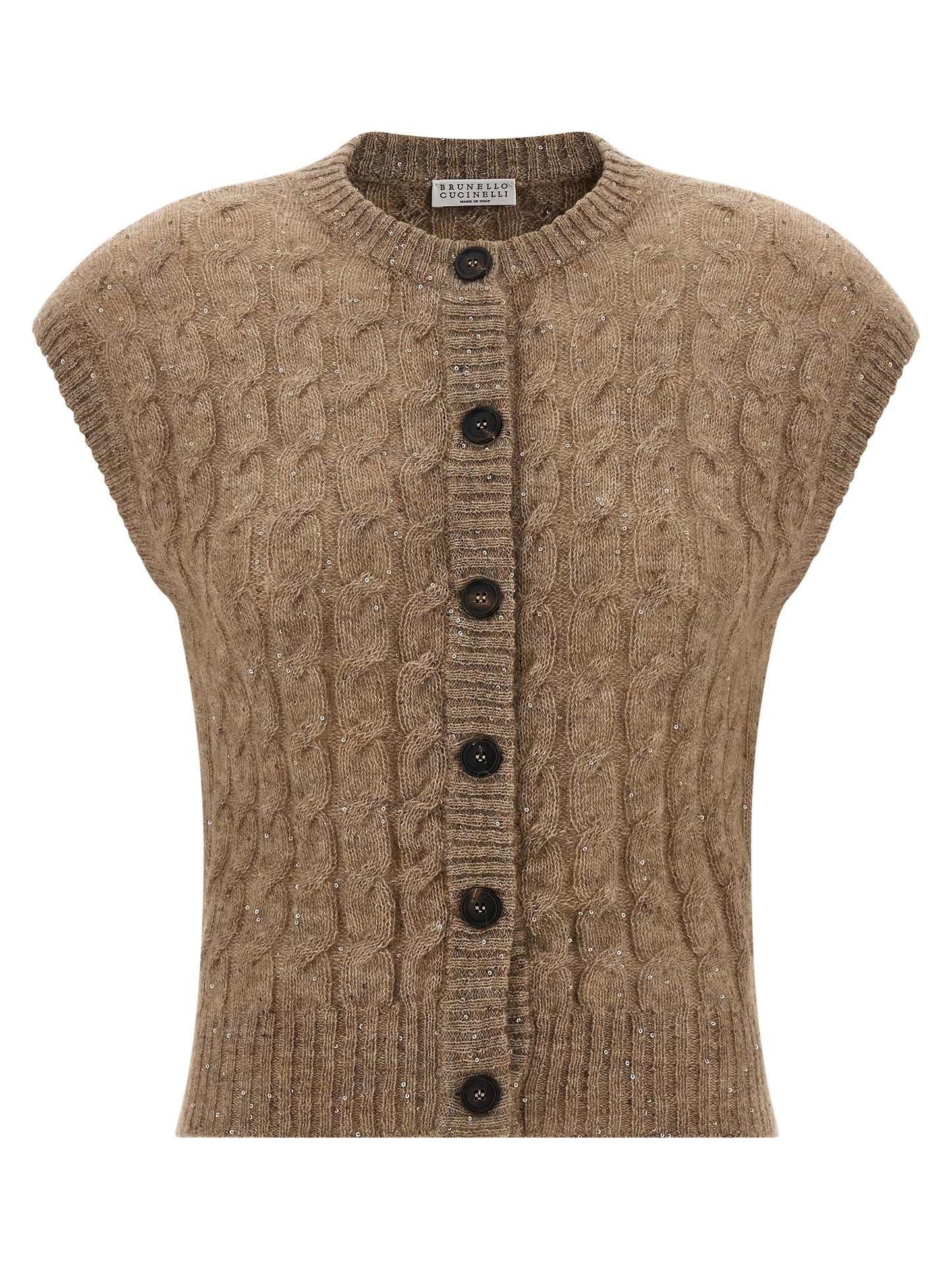 Knit vest Gilet