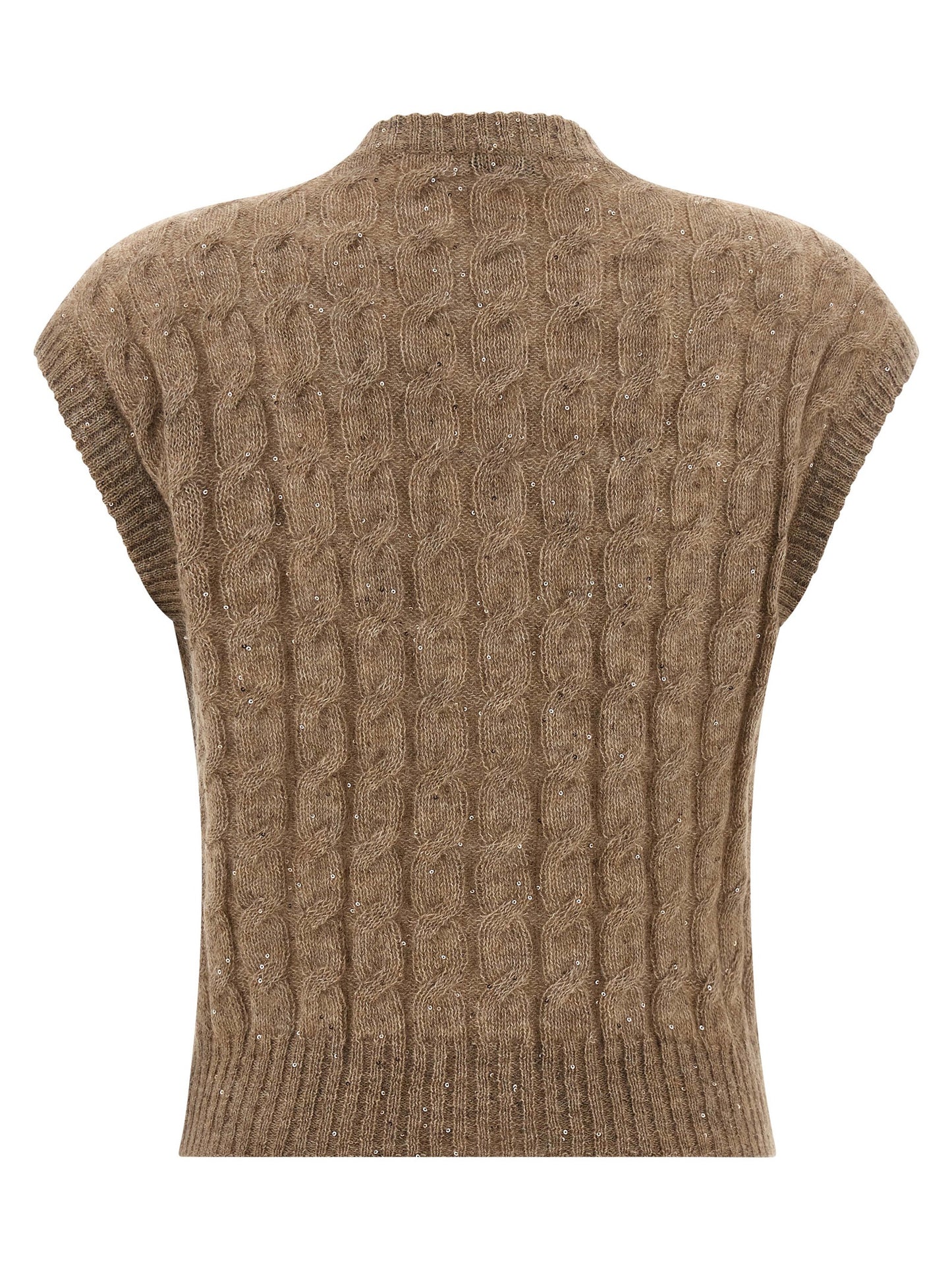 Knit vest Gilet