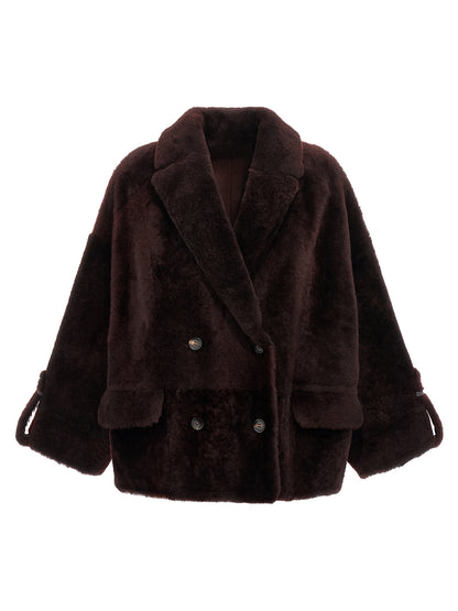 Reversible fur jacket Fur