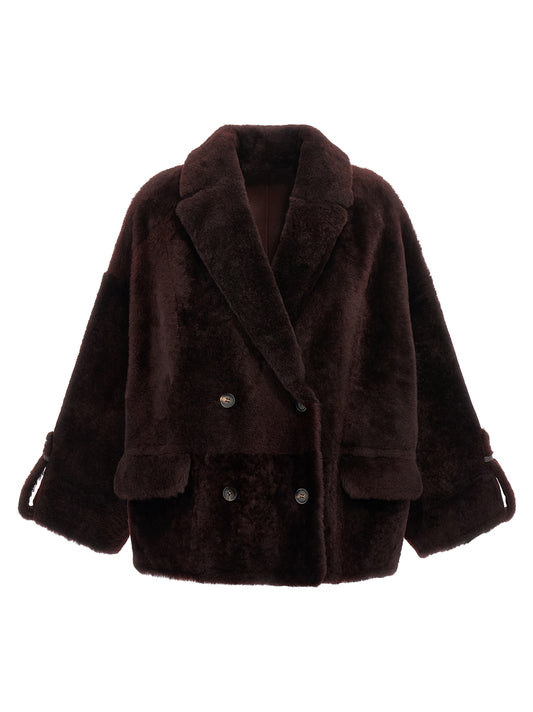 Reversible fur jacket Fur