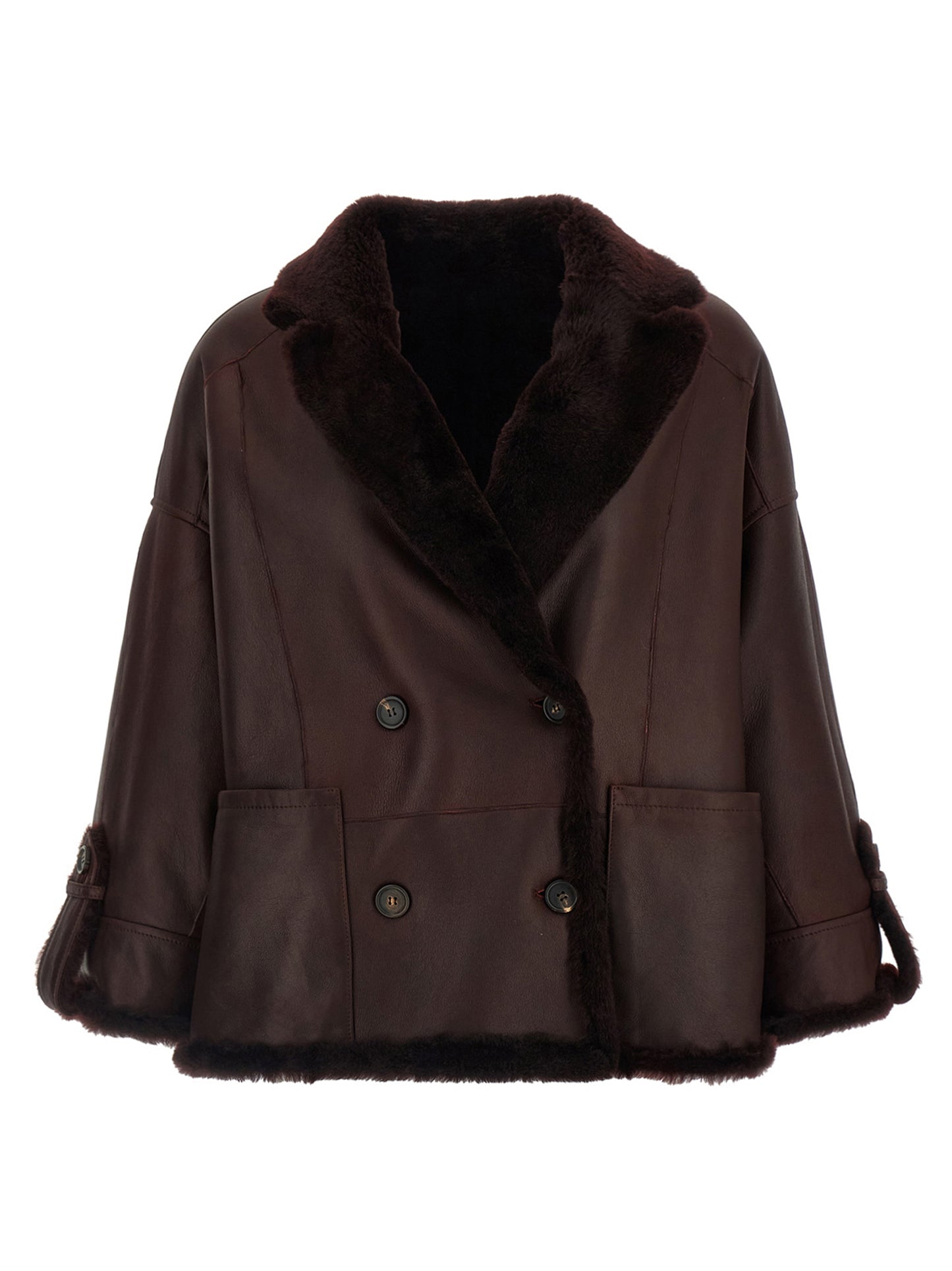 Reversible fur jacket Fur