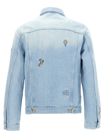 'Embroidered Motif' jacket Down jacket, Parka, Casual jackets
