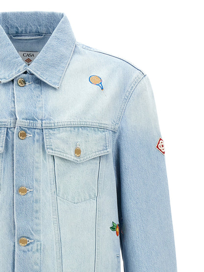 'Embroidered Motif' jacket Down jacket, Parka, Casual jackets