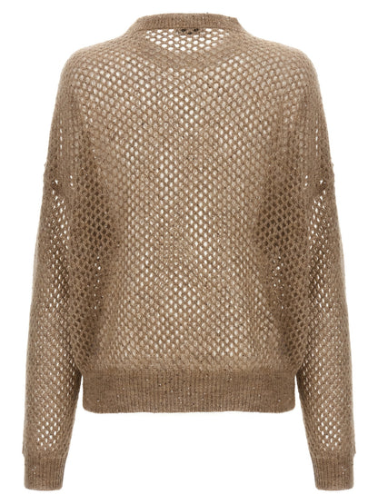 'Rustic Dazzling Net' sweater Sweater, cardigans