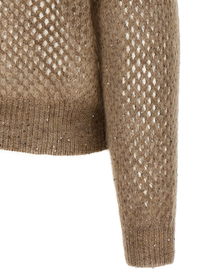 'Rustic Dazzling Net' sweater Sweater, cardigans