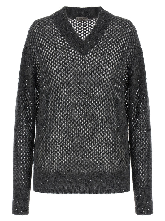 'Rustic Dazzling Net' sweater Sweater, cardigans