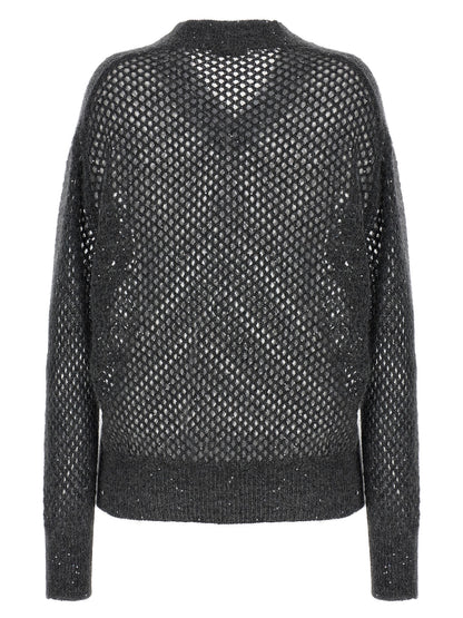 'Rustic Dazzling Net' sweater Sweater, cardigans