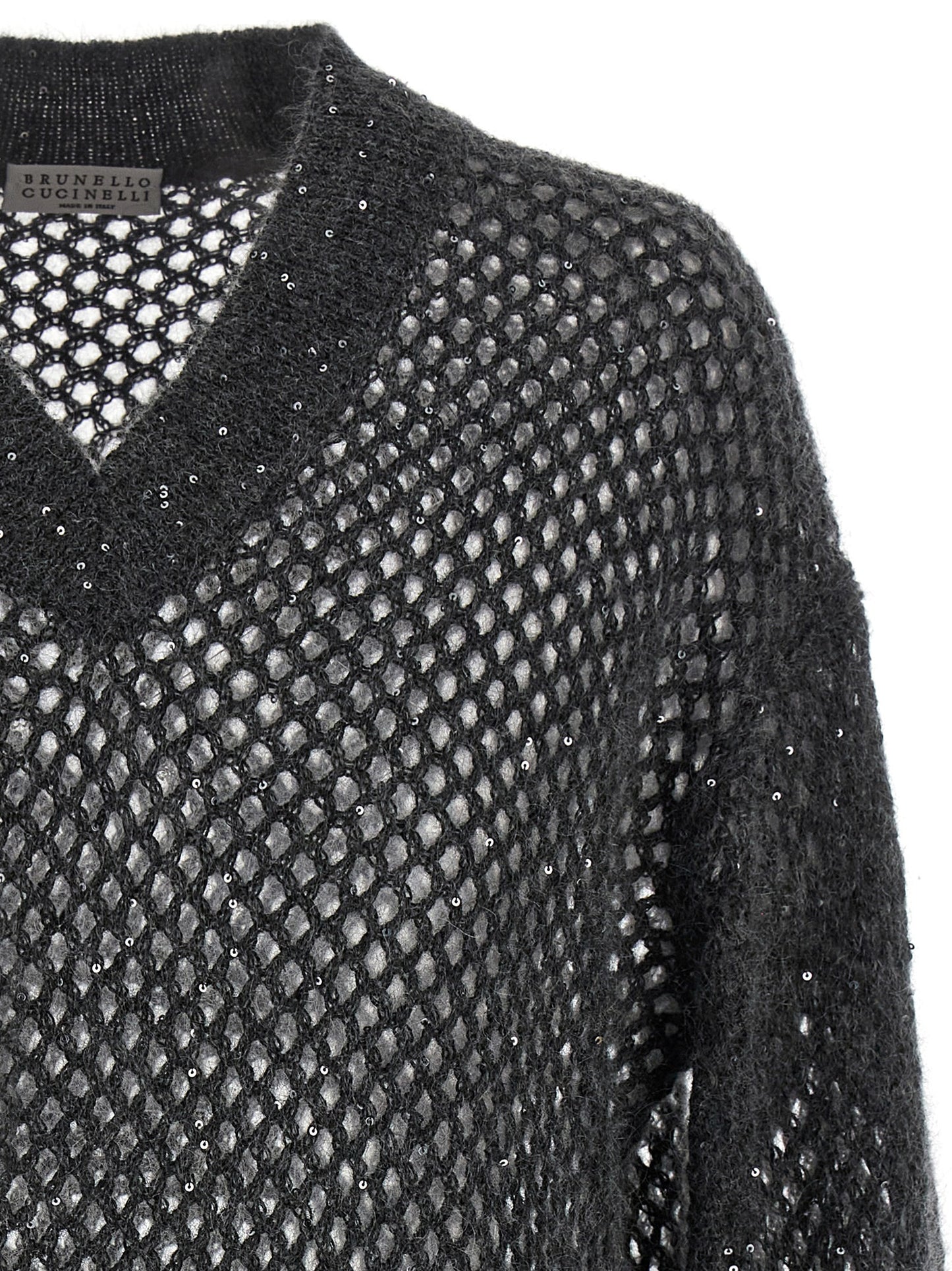 'Rustic Dazzling Net' sweater Sweater, cardigans