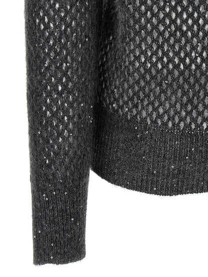 'Rustic Dazzling Net' sweater Sweater, cardigans