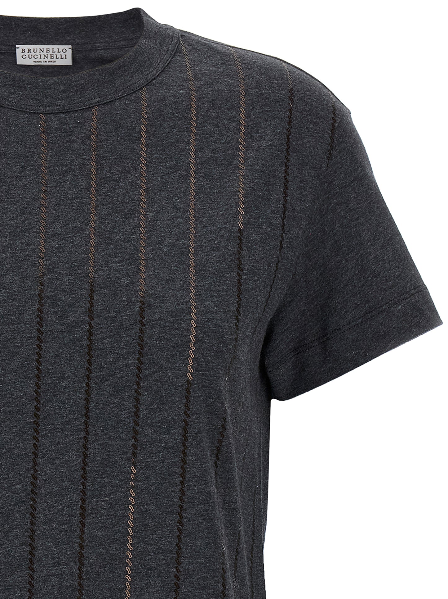 Micro sequin t-shirt T-shirt