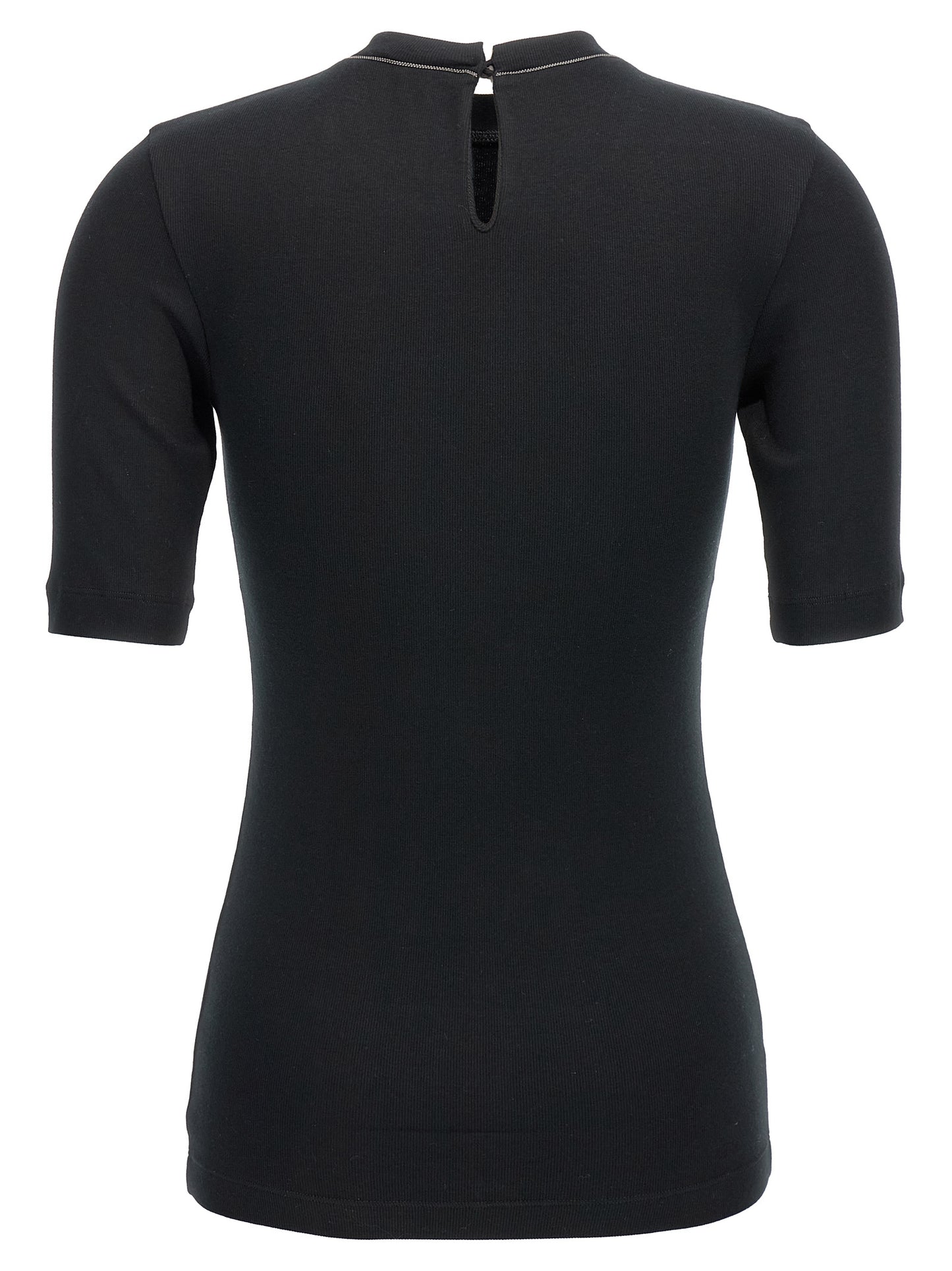 Monile ribbed T-shirt T-shirt
