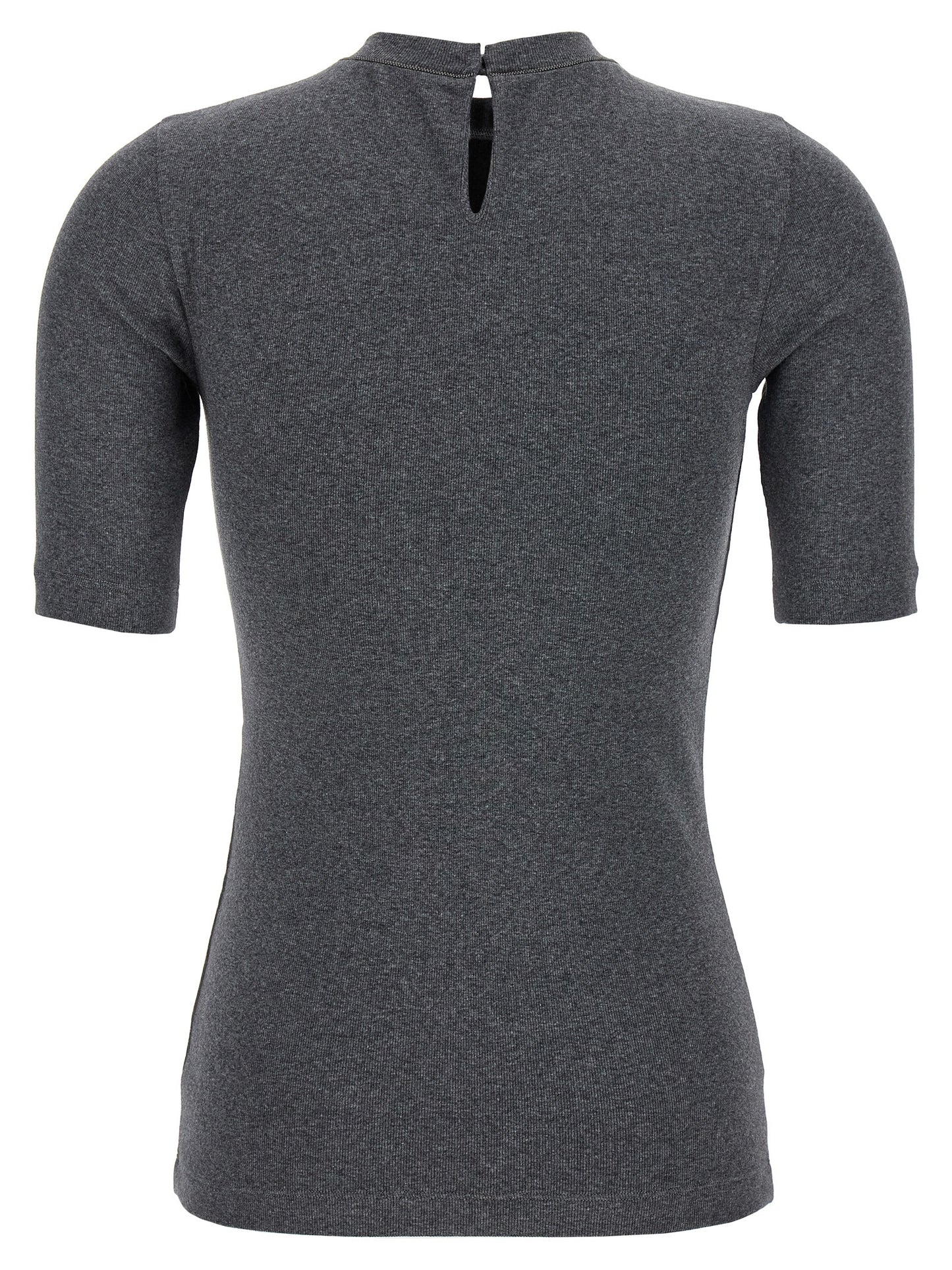 Monile ribbed T-shirt T-shirt