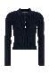 Michael By Michael Kors Polo nk clean ls top