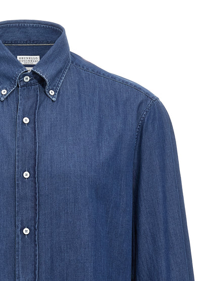 Chambray shirt Shirt, blouse