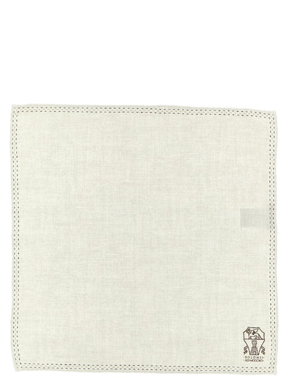 Logo pocket clutch bag Scarves, foulards
