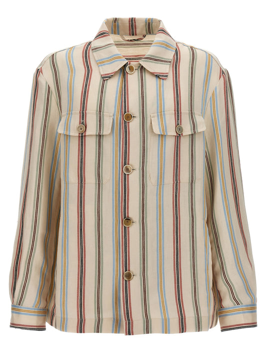 Striped overshirt Shirt, blouse