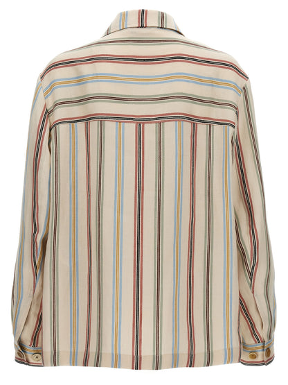 Striped overshirt Shirt, blouse