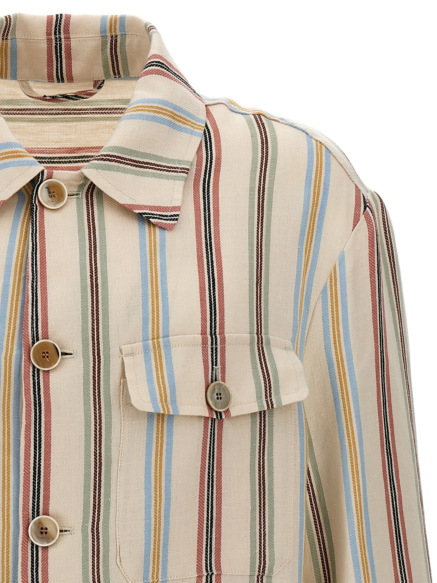 Striped overshirt Shirt, blouse