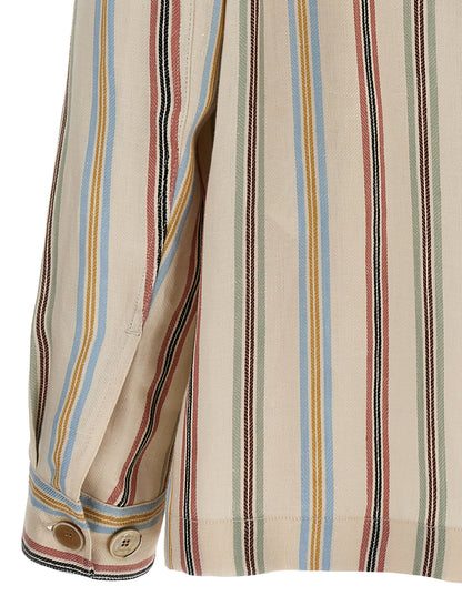 Striped overshirt Shirt, blouse
