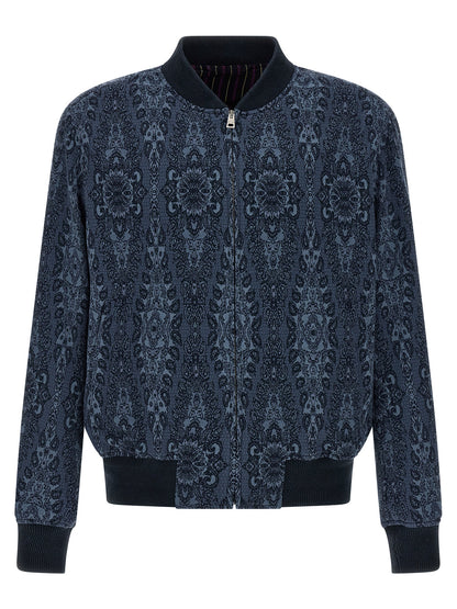 Jacquard bomber jacket Piumini, Parka, Giacche casual