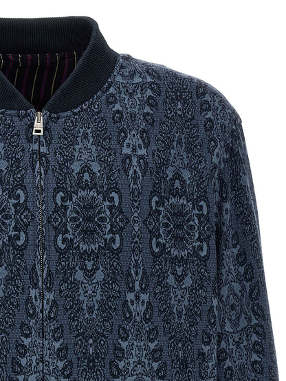 Jacquard bomber jacket Piumini, Parka, Giacche casual