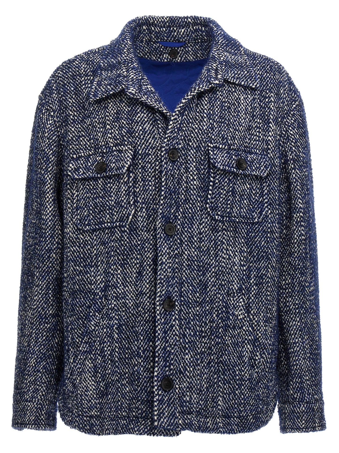 Chevron wool jacket Piumini, Parka, Giacche casual