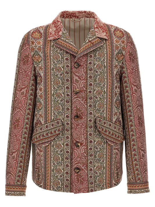 Balmacaan neck overshirt Shirt, blouse