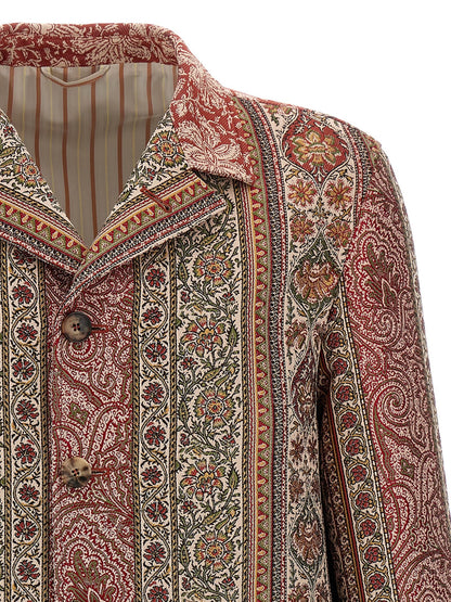 Balmacaan neck overshirt Shirt, blouse