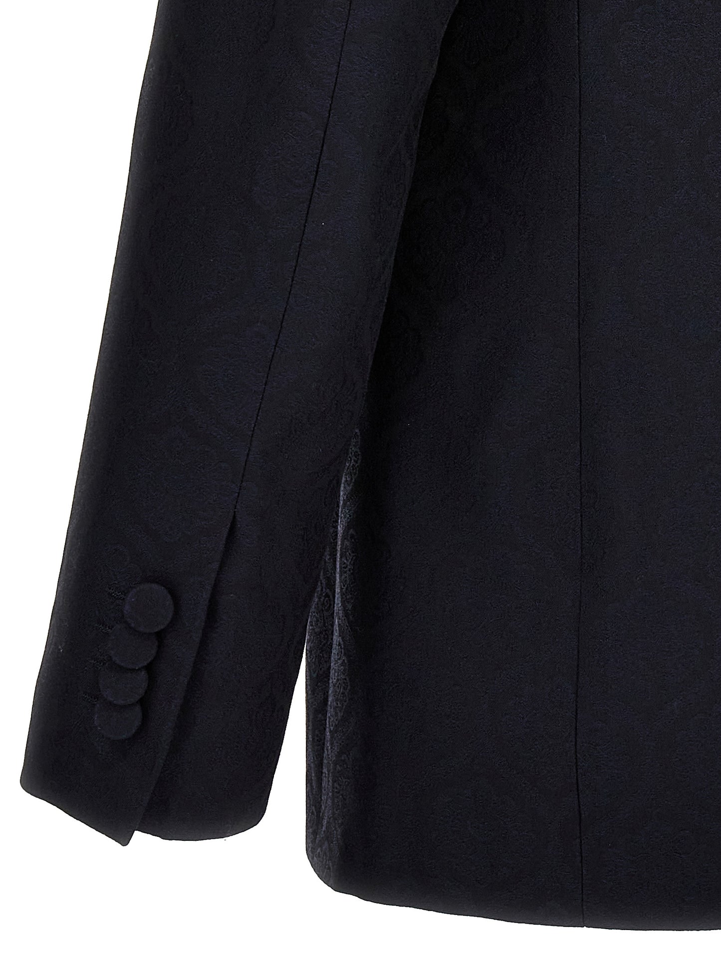 Single-breasted jacquard blazer Blazer