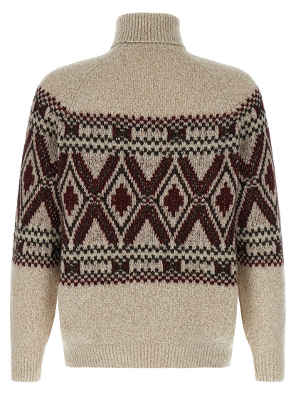 'Geometric Jacquard' sweater Sweater, cardigans