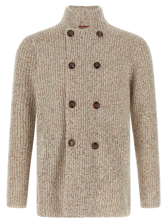 Cardigan Mouliné Sweater, cardigans