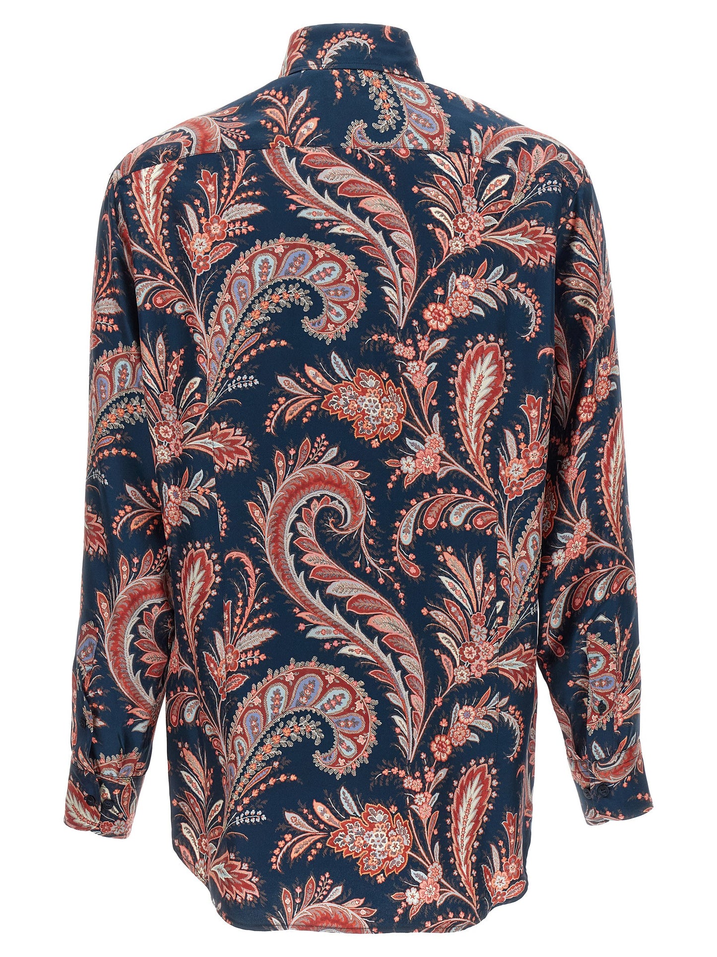 Paisley ramage silk shirt Shirt, blouse