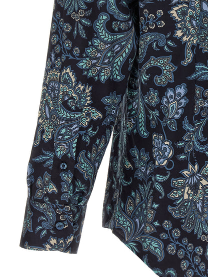 Floral Paisley Cotton shirt Shirt, blouse