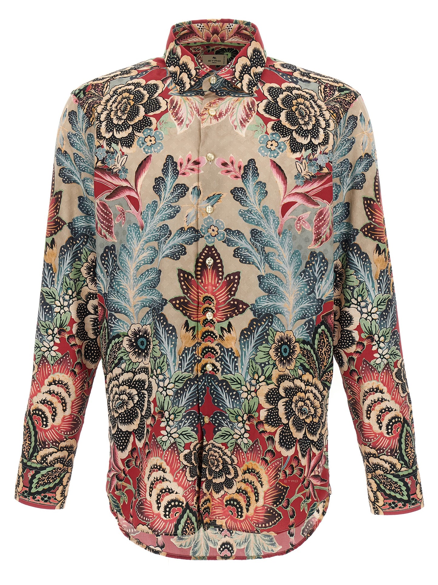Flower and foliage shirt Shirt, blouse
