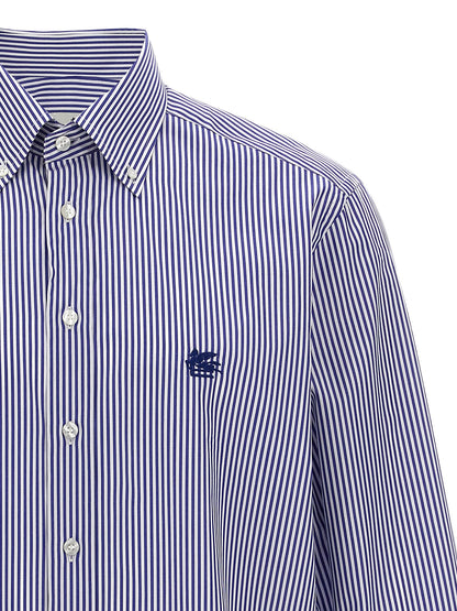 'Pegaso' striped shirt Shirt, blouse