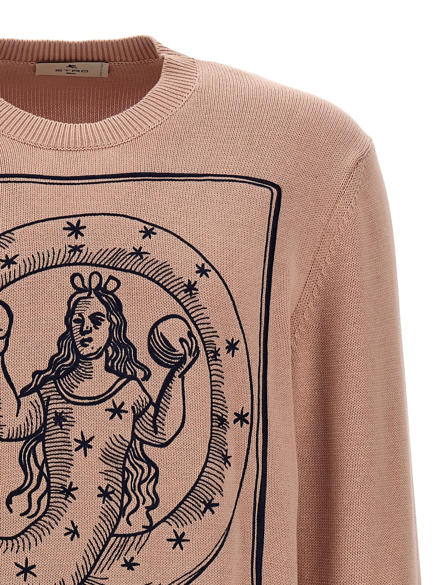 Logo embroidery sweater Sweater, cardigans