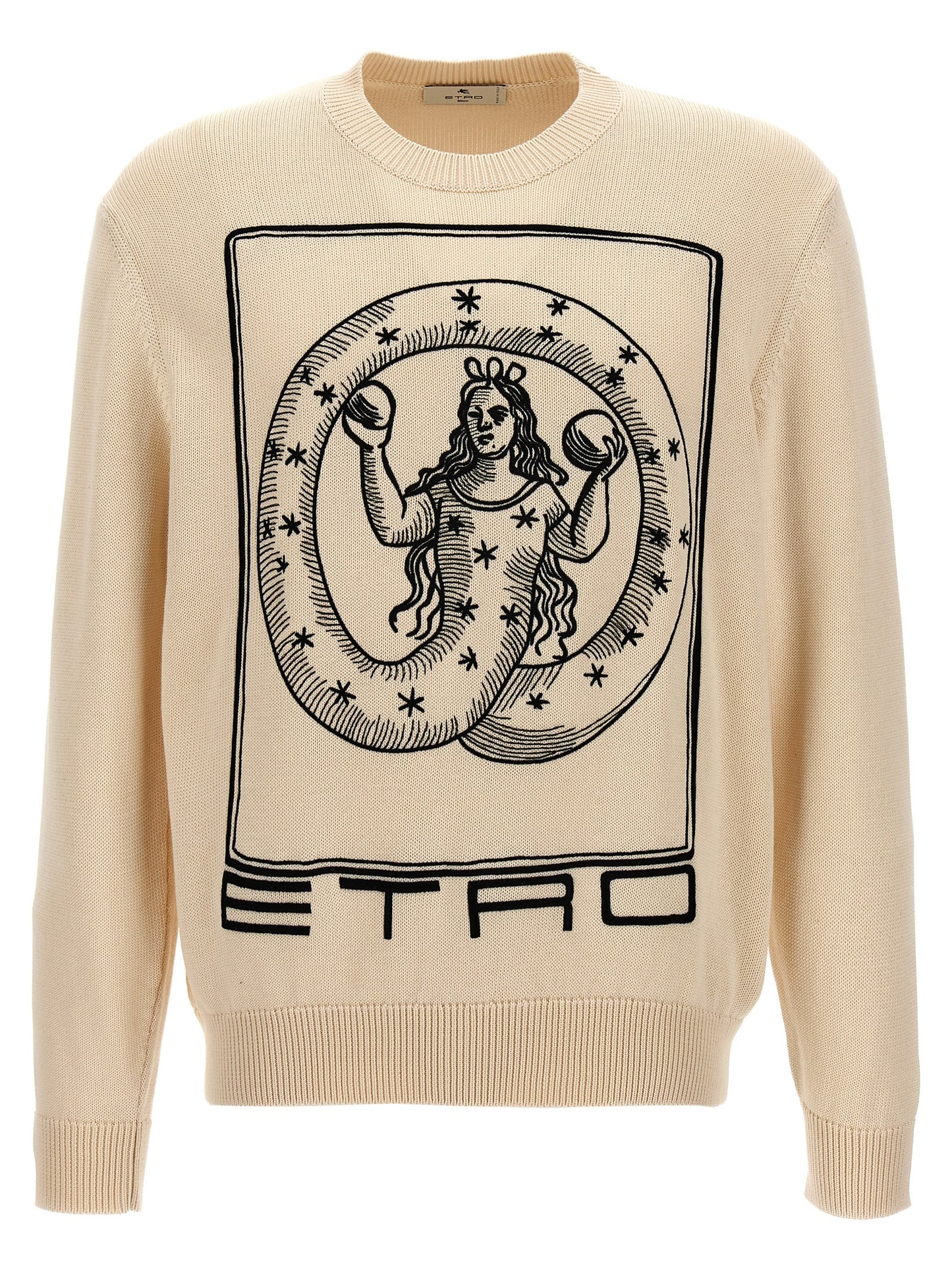 Logo embroidery sweater Sweater, cardigans