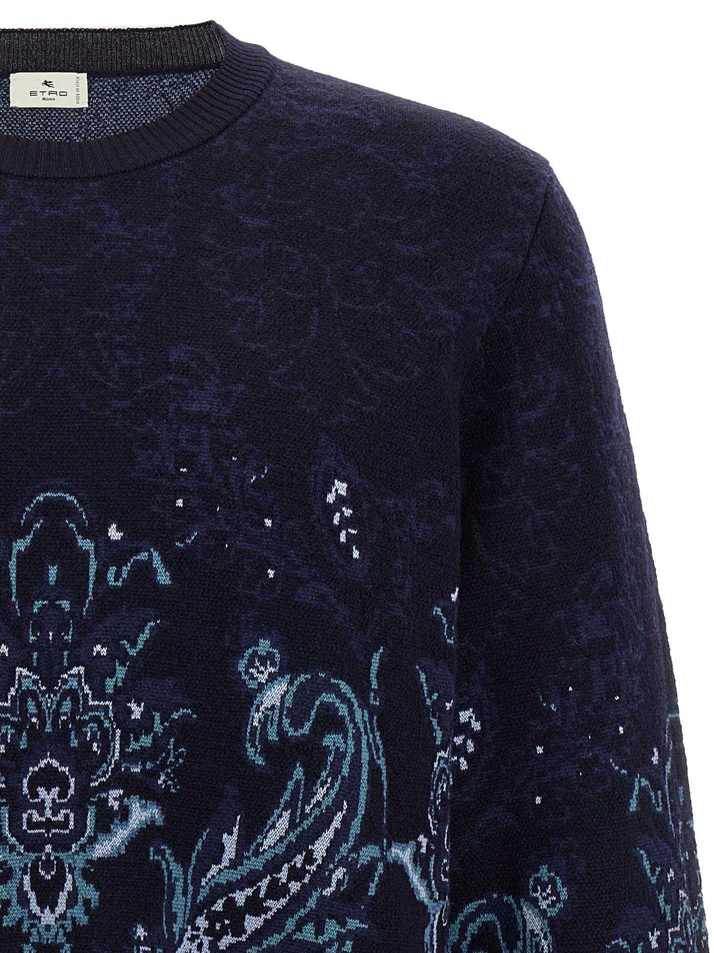 Paisley wool sweater Sweater, cardigans
