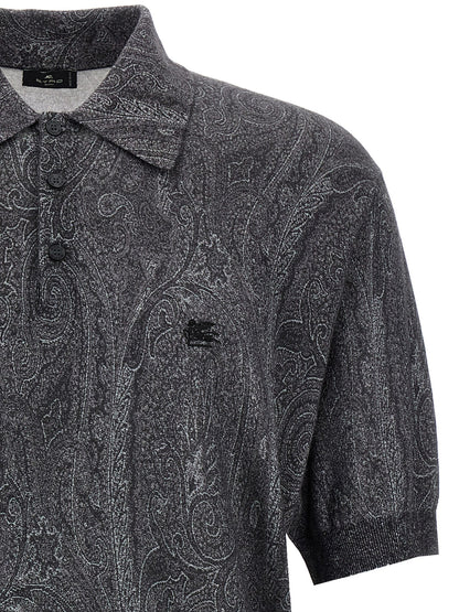 'Paisley' polo shirt Polo