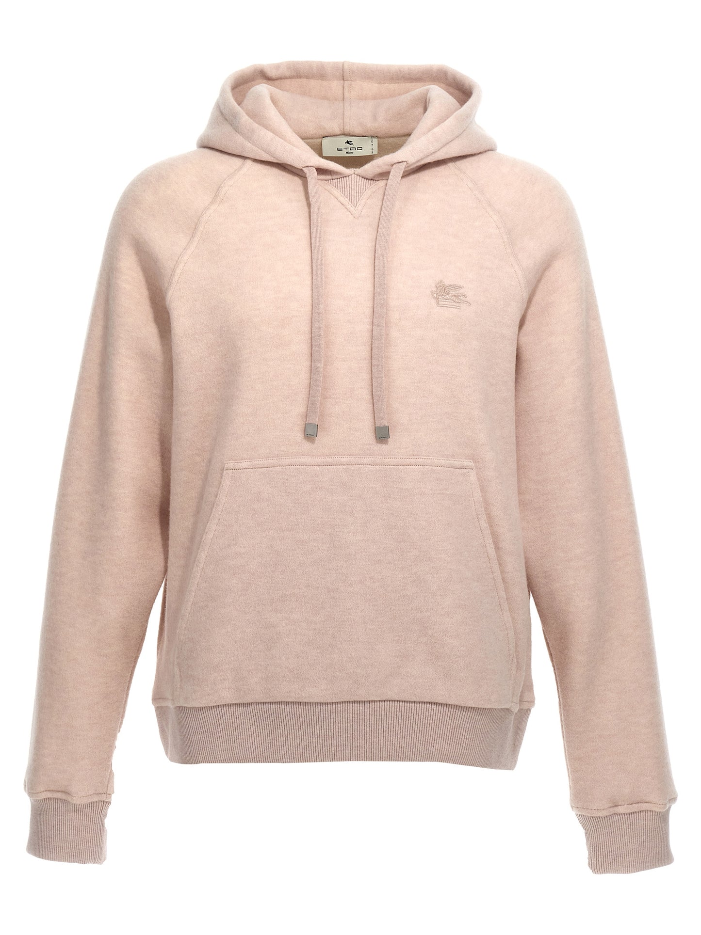 Logo embroidery wool hoodie Sweatshirt