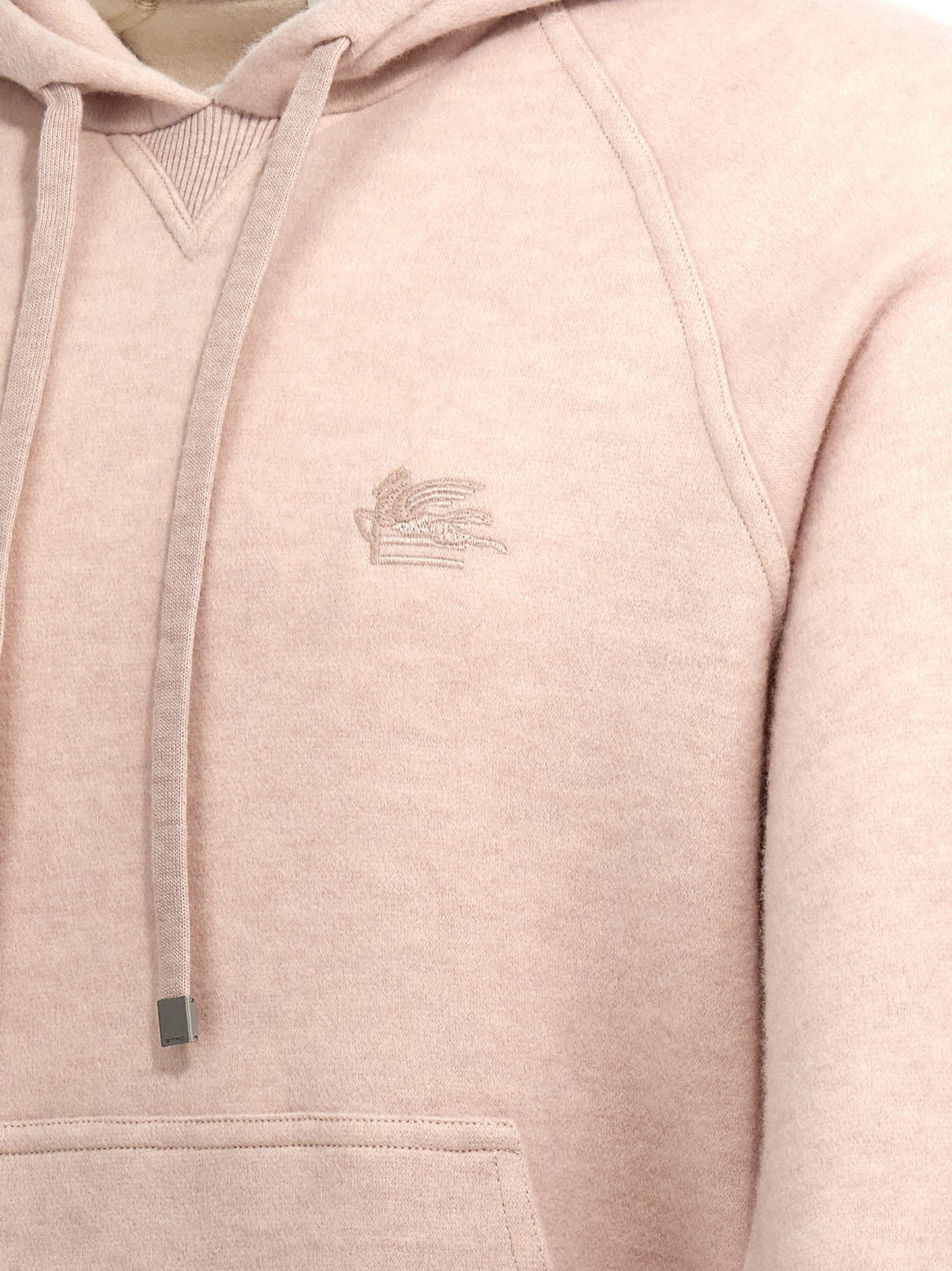 Logo embroidery wool hoodie Sweatshirt