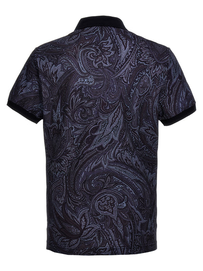 'Paisley' polo shirt Polo