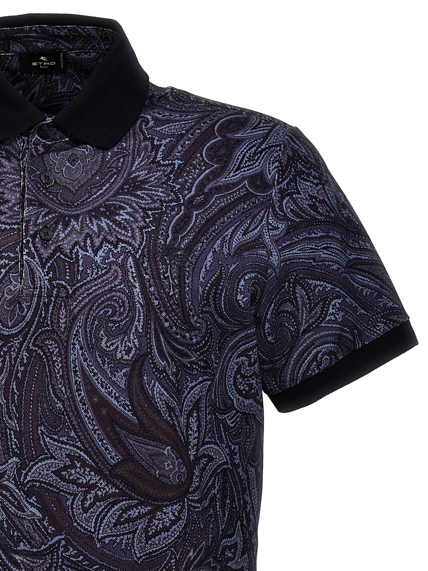 'Paisley' polo shirt Polo