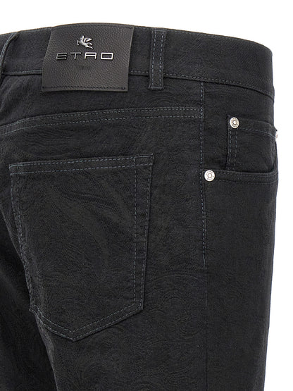 Jacquard jeans Jeans