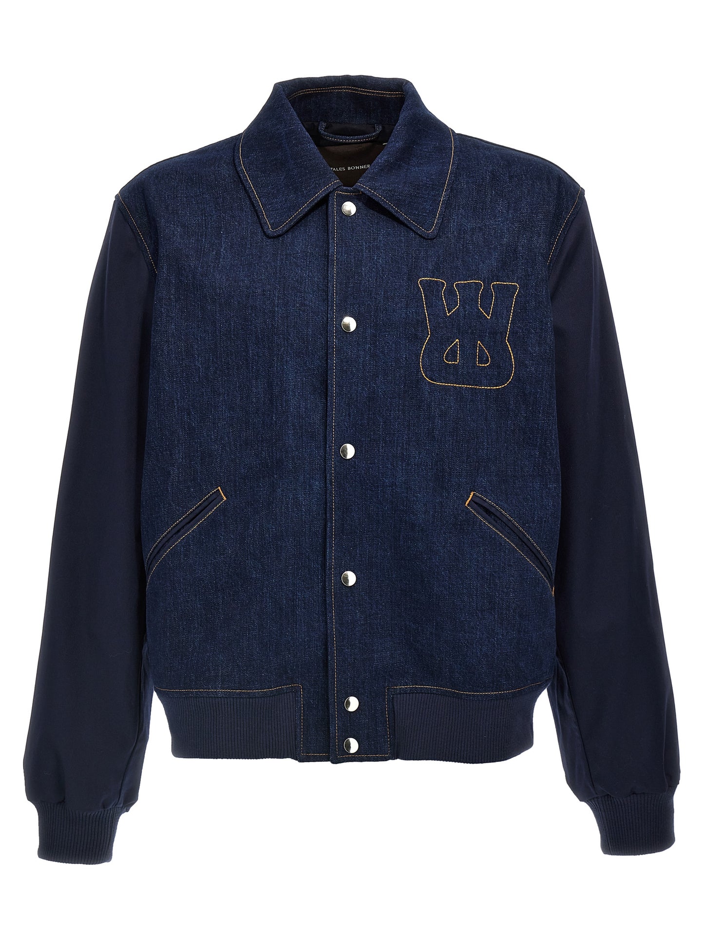 'The Echo Denim Varsity' jacket Down jacket, Parka, Casual jackets