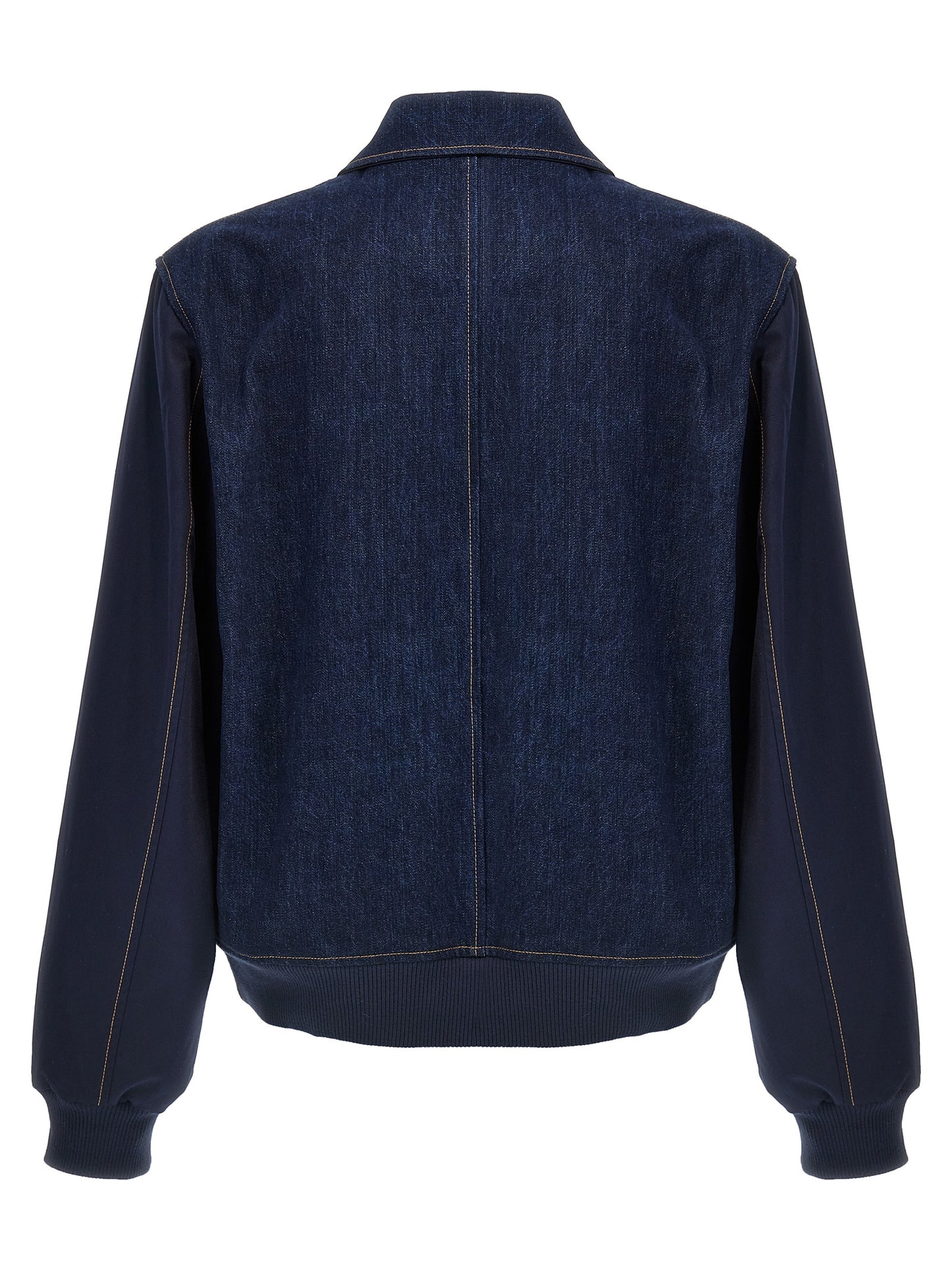 'The Echo Denim Varsity' jacket Down jacket, Parka, Casual jackets
