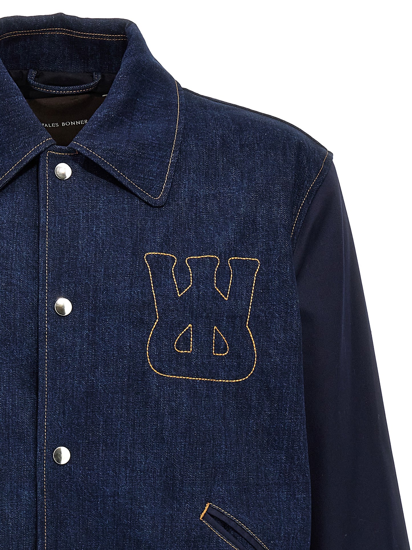 'The Echo Denim Varsity' jacket Down jacket, Parka, Casual jackets